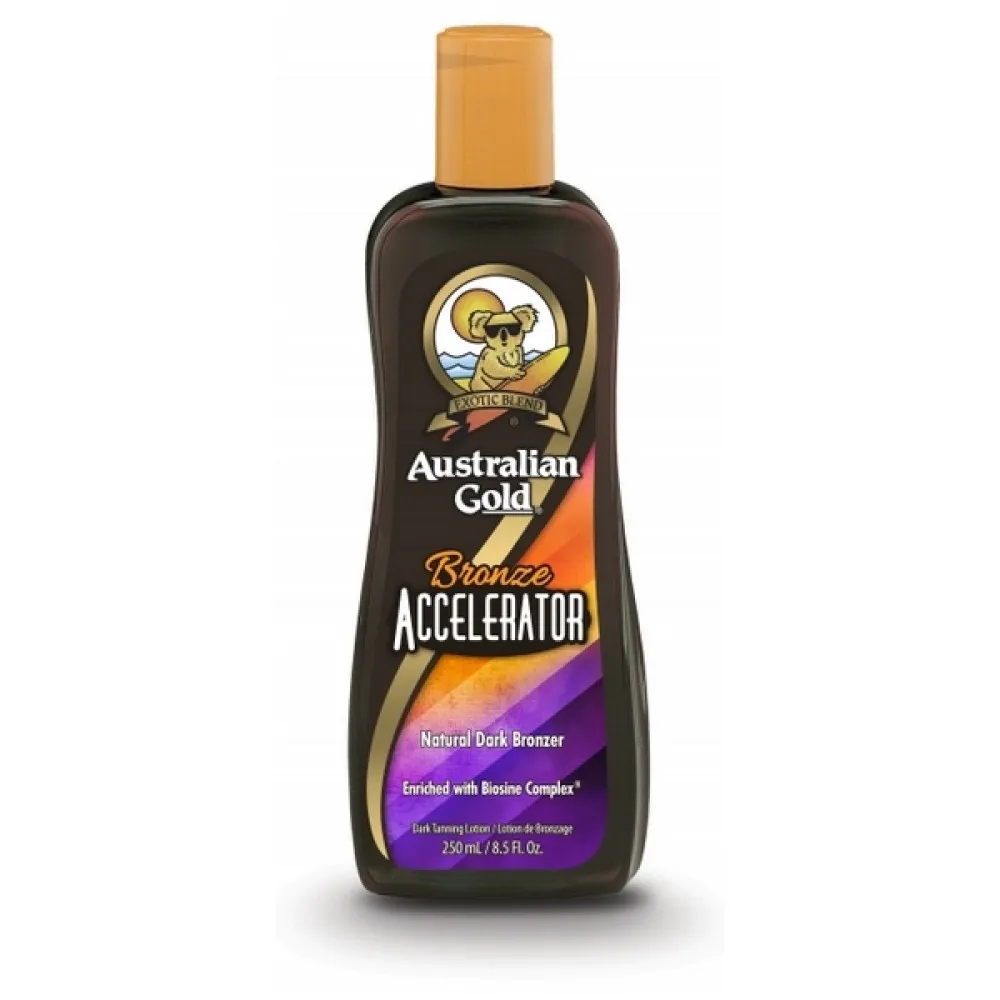 Australian Gold Bronze ACCELERATOR - Крем для солярия с бронзерами, 250ml Australian Gold Bronze ACCELERATOR - Крем для солярия с бронзерами, 250ml