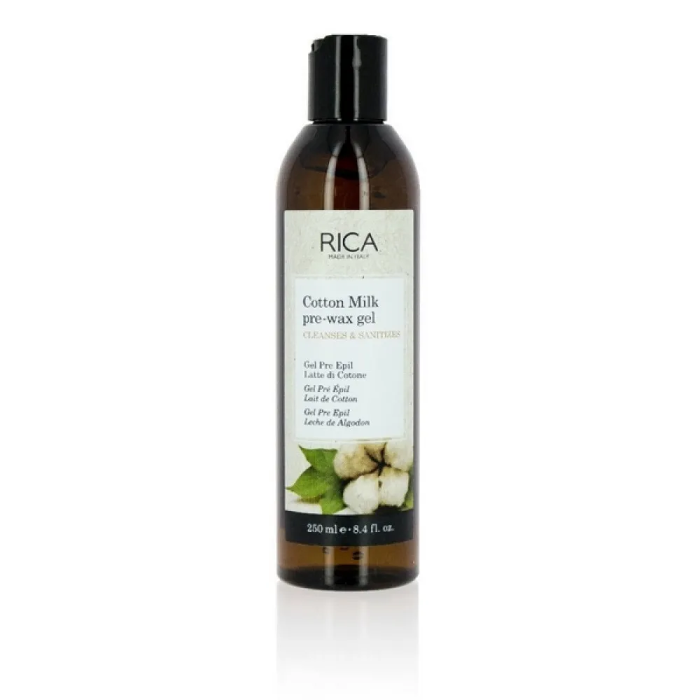 RICA Cotton Milk Pre-wax gel, 250ml RICA Cotton Milk Pre-wax gel, 250ml
