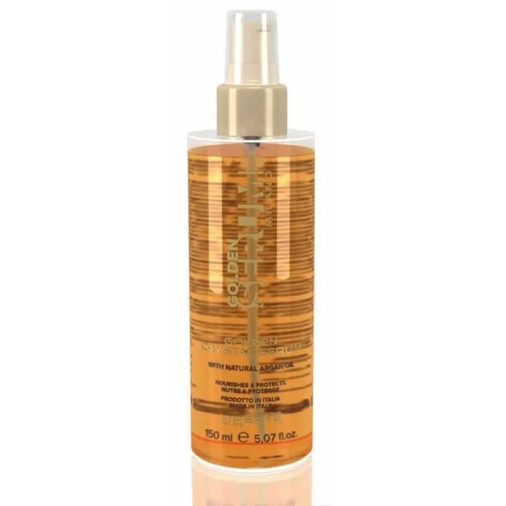 IMPERITY Milano GOLDEN Crystal serum - Atjaunojošs serums matiem ar argāna eļļu, 150ml