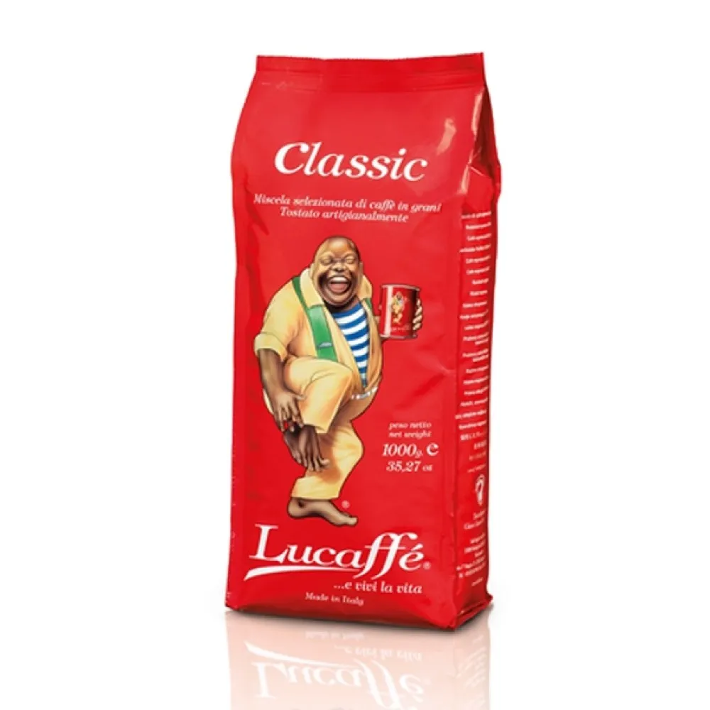 Кофе LUCAFFE CLASSIC в зёрнах, 1kg.