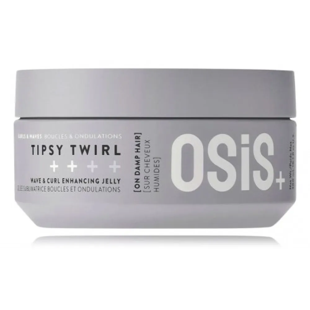 Schwarzkopf Professional OSIS+ Tipsy Twirl jelly - Tekstūru uzlabojošā želeja lokām un cirtām, 300ml