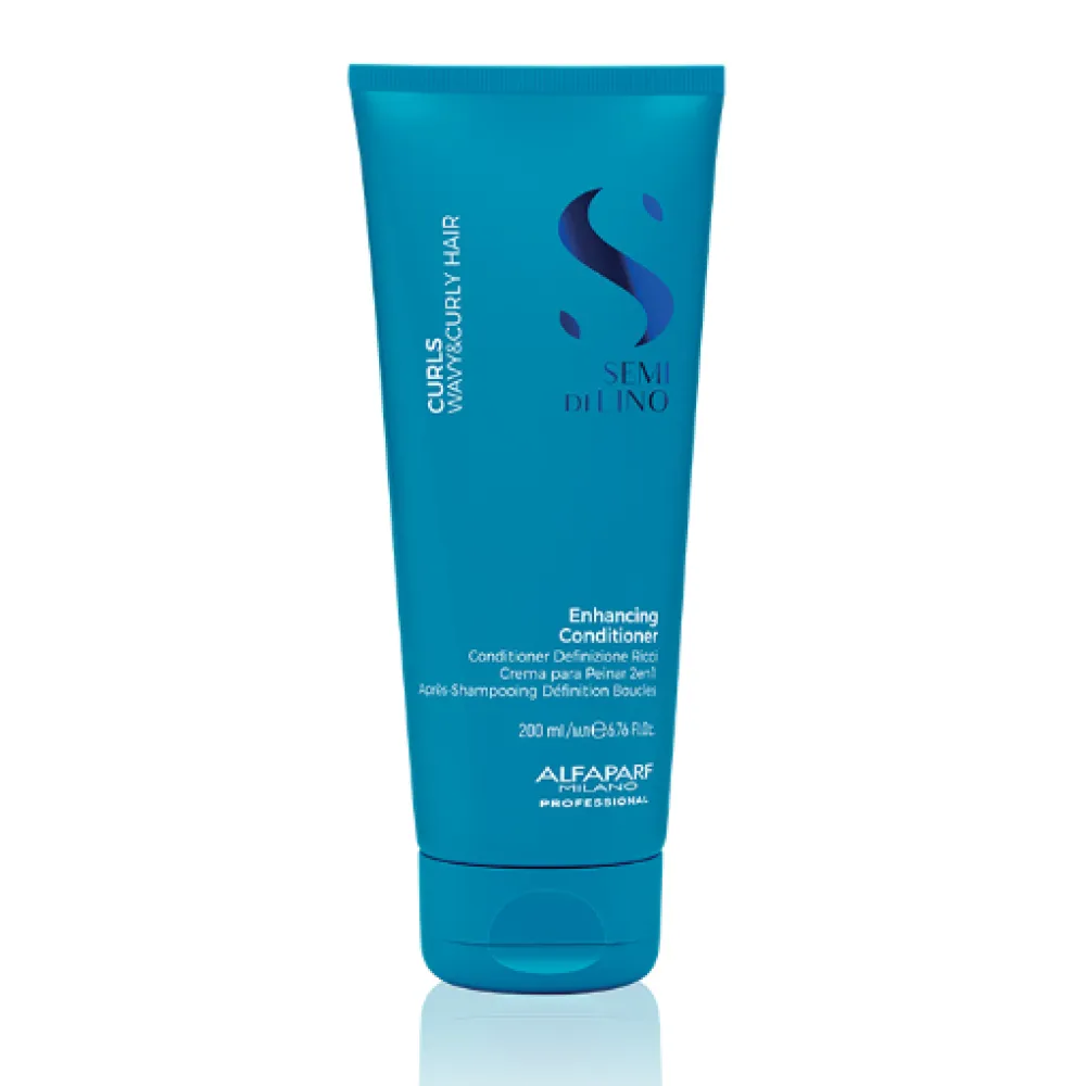 ALFAPARF Milano Semi Di Lino CURLS Conditioner - Кондиционер для вьющихся и кудрявых волос, 200мл