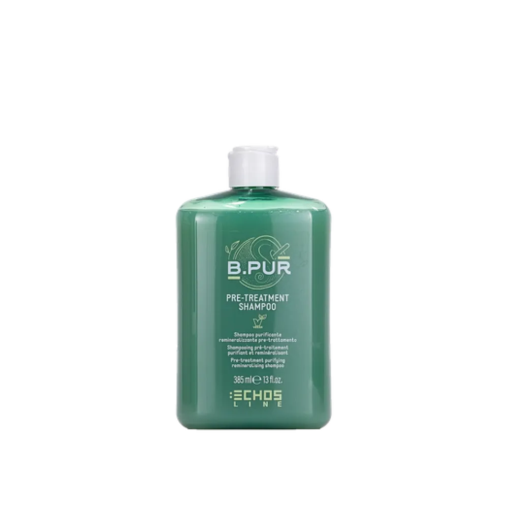 ECHOSLINE B.PUR Attīrošs un remineralizējošs šampūns, 385ml