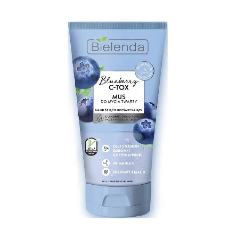 Bielenda Blueberry C-TOX Face Foam, 135gr. Bielenda Blueberry C-TOX Face Foam, 135gr.