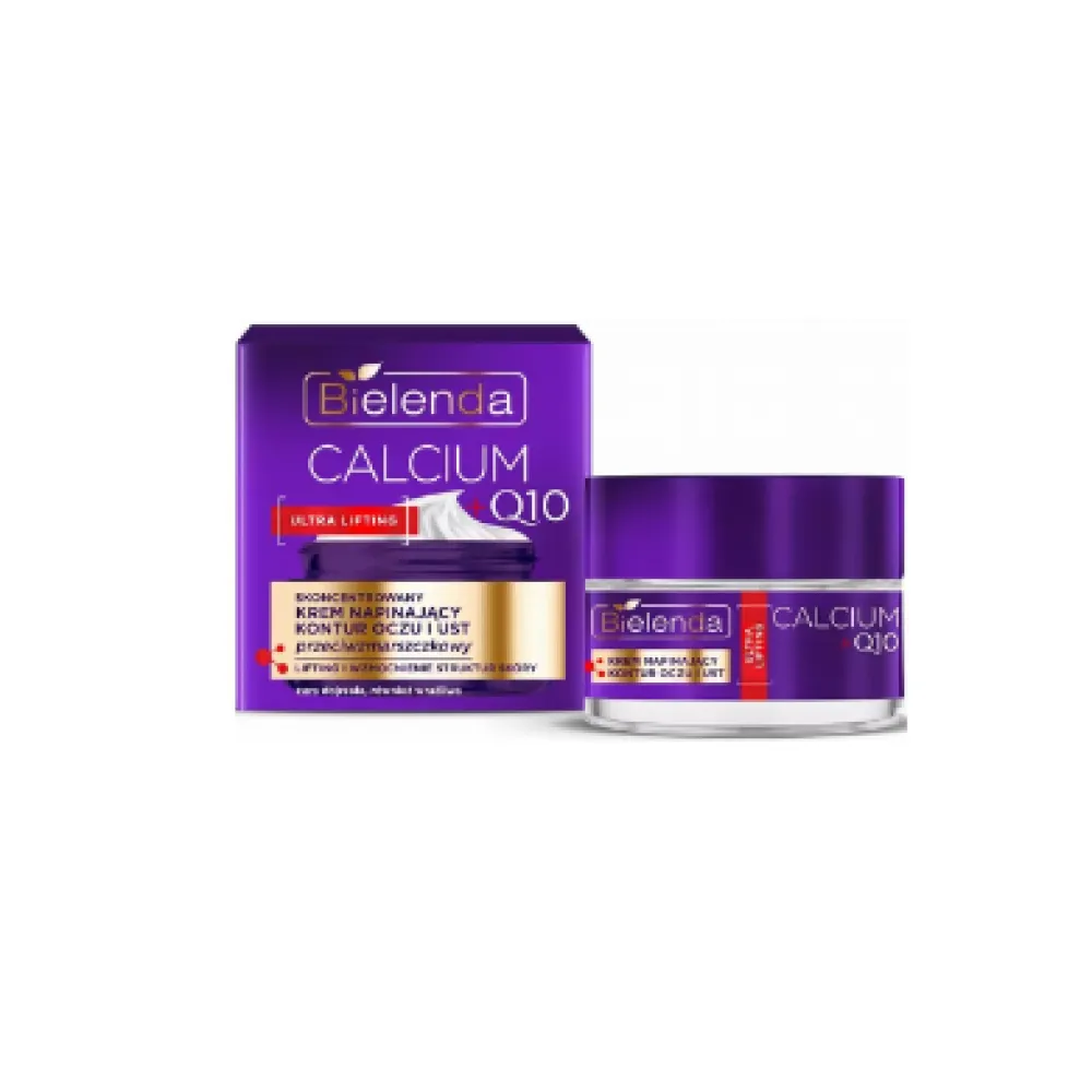 Bielenda CALCIUM +Q10 Ultra lifting eye & lip contour cream, 15ml
