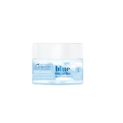Bielenda BLUE MATCHA Face cream-foam - Krēms-putas, mitrinošas-balansējošas, citrusaugļi/zaļās tējas ekstraktu, 50ml
