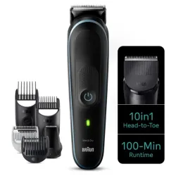 BRAUN trimmeru komplekts MGK 5445 "Viss vienā", 10in1