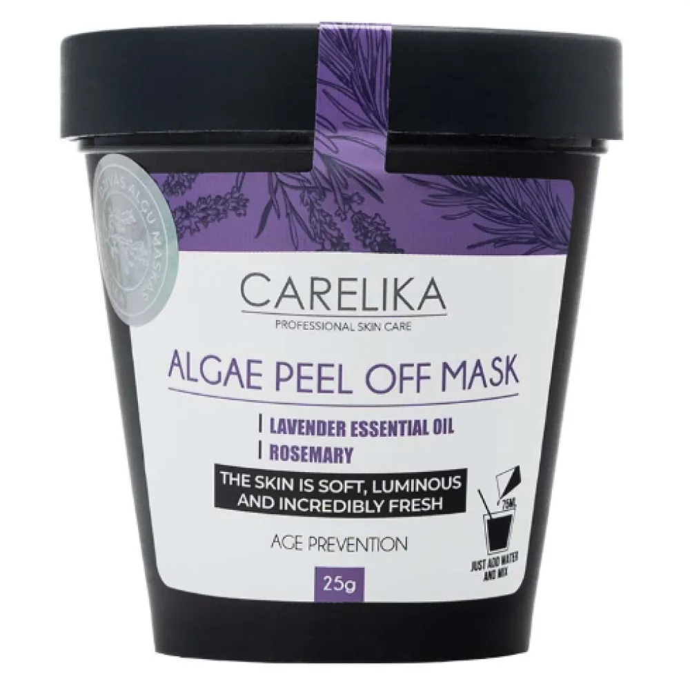CARELIKA Algea Peel Off Mask Lavender Oil, 25gr. CARELIKA Algea Peel Off Mask Lavender Oil, 25gr.