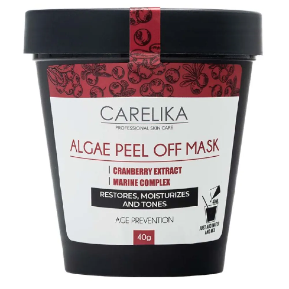 CARELIKA Algea Peel Off Mask Cranberry Extract, 40gr.