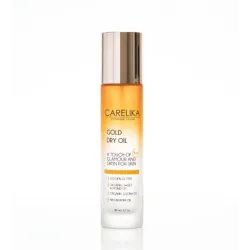 CARELIKA Gold Dry Oil - Sausā eļļa matiem un ķermenim ar mīkstinošām, barojošām īpašībām, 80ml