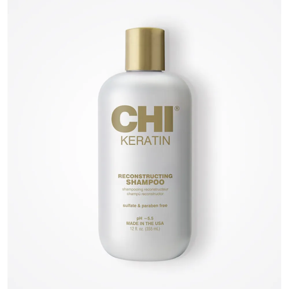 CHI Keratin Shampoo - Rekonstruējošs keratīna šampūns matiem, 355ml