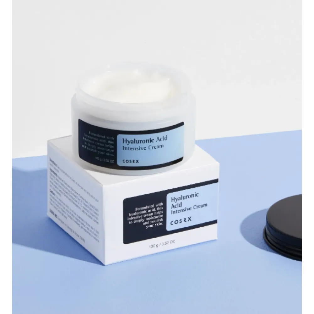 COSRX Hyaluronic Acid Intensive Cream - Intensīvi mitrinošs krēms ar hialuronskābi, 100ml