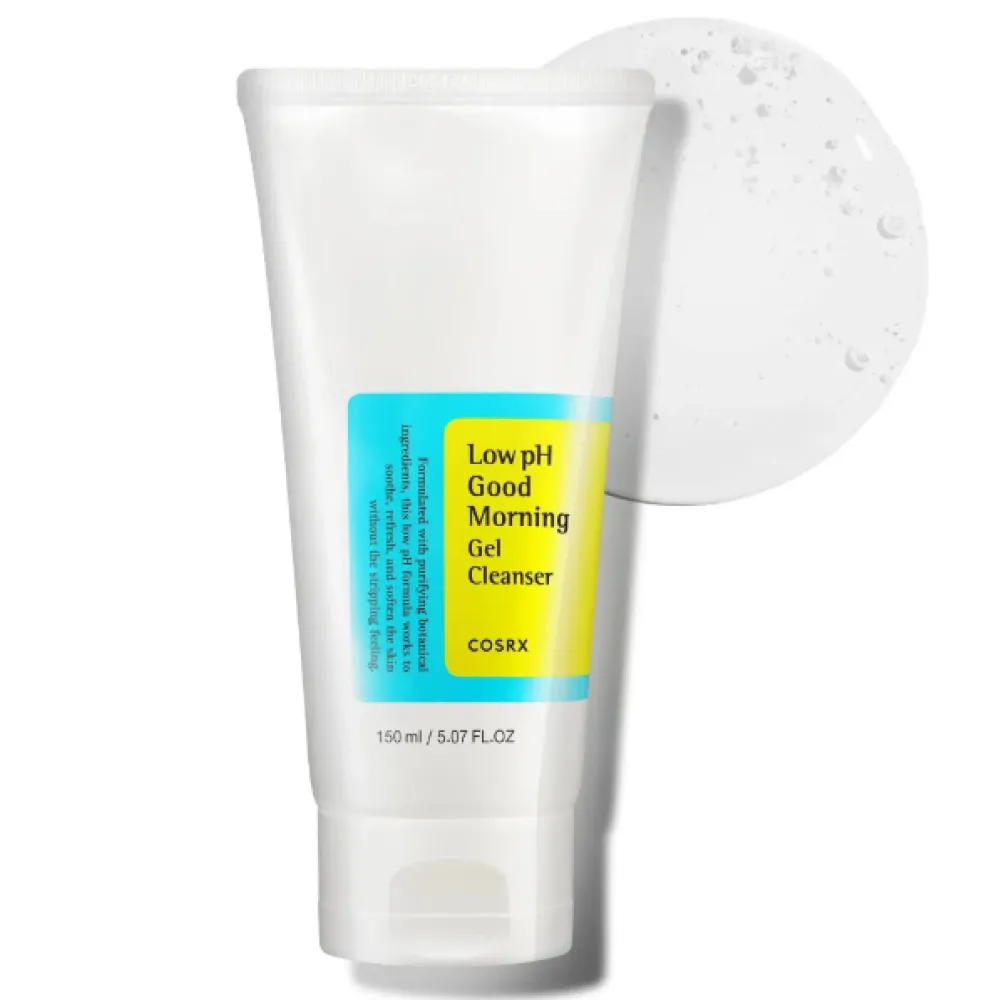 COSRX Low pH Good Morning Gel Cleanser - Maigs attīrošs gels ar zemu pH līmeni, 150ml (470511)