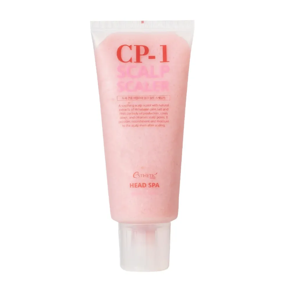 CP-1 Head Spa Himalaya Pink Salt Scalp Scaler - Nomierinošs galvas ādas skrubis, 230ml