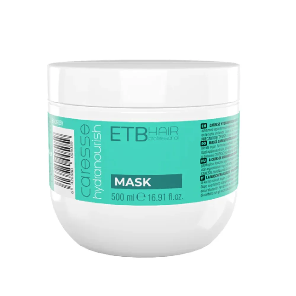 ETB CARESSE Hydranourish Mask - Mitrinoša matu maska, 500ml