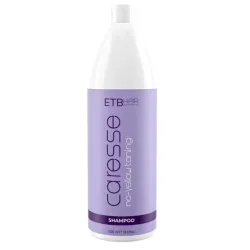 ETB CARESSE No-Yellow Toning Shampoo - Tonējošs šampūns blondiem matiem, 1000ml