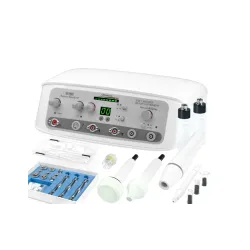 DARSONVALIZĀCIJAS, ULTRASKAŅAS, MIKRODERMOBRĀZIJAS, VAKUUMA UN IZSMIDZINĀTĀJA APARĀTS ELEGANTE 1897 DARSONVALIZĀCIJAS, ULTRASKAŅAS, MIKRODERMOBRĀZIJAS, VAKUUMA UN IZSMIDZINĀTĀJA APARĀTS ELEGANTE 1897