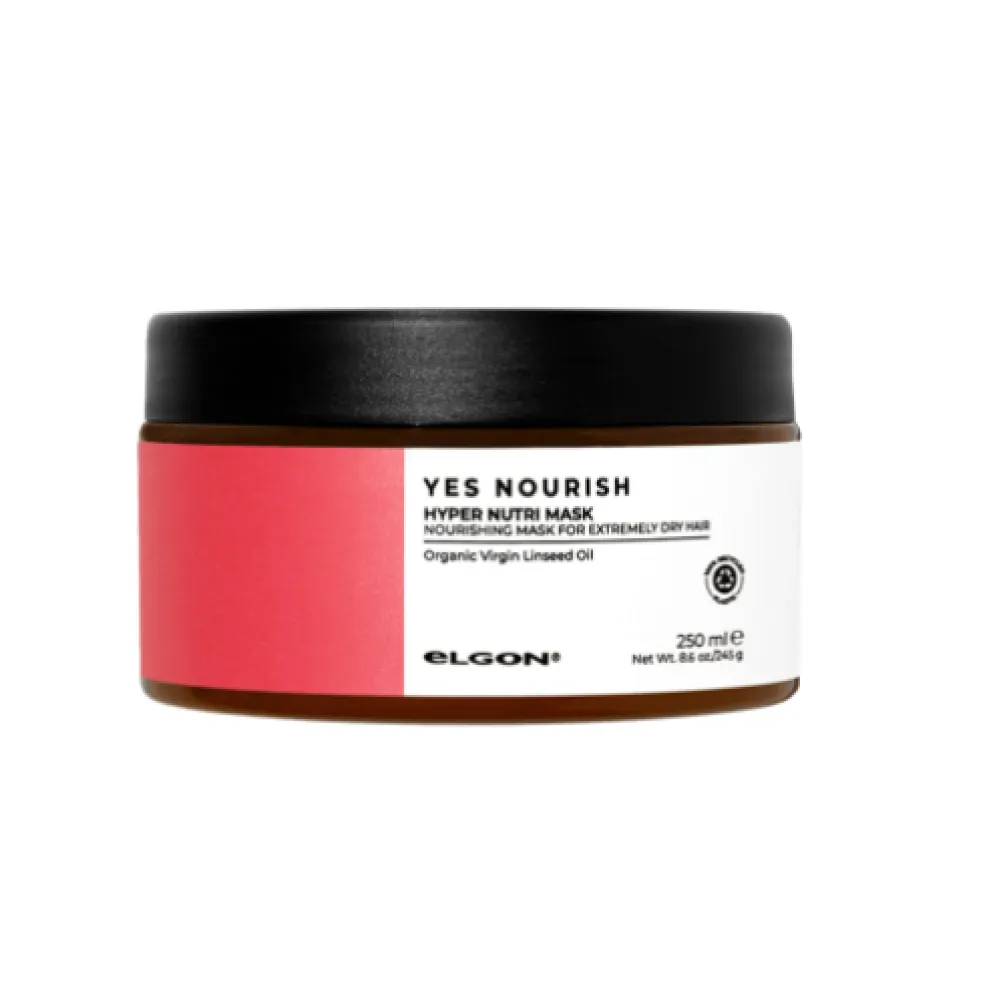 ELGON Yes Nourish Hyper Nutri Mask - Barojoša matu maska, 250ml