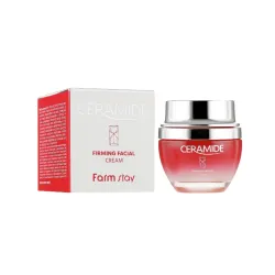 FarmStay Ceramide Firming Facial cream - Nostiprinošs sejas krēms ar keramīdiem, 50ml