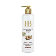 H&B Moist & Shine Argan Oil Hair Cream No-Rinse, 400ml H&B Moist & Shine Argan Oil Hair Cream No-Rinse, 400ml