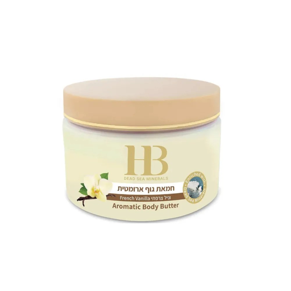 H&B Aromatic Body Butter - French Vanilla - Ķermeņa sviests ar vaniļas aromātu, 350ml