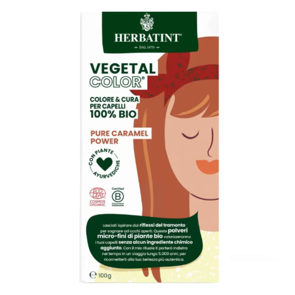 HERBATINT Vegetal Color - Organic Hair Color (Pure caramel power)