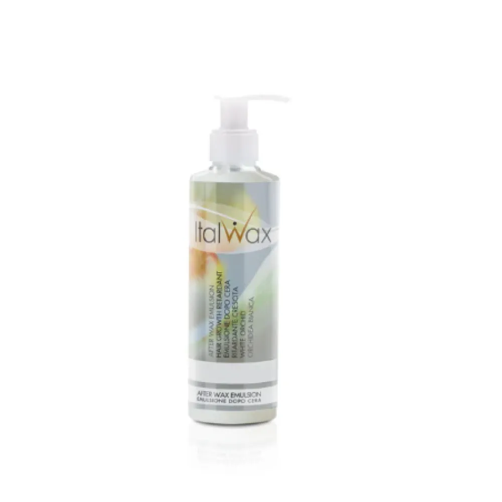 Italwax After Wax Emulsion Hair Growth Retardant White Orchid - Pēc vaksācijas emulsija, matu augšanas kavēšanai ar balto orhideju, 100ml Italwax After Wax Emulsion Hair Growth Retardant White Orchid - Pēc vaksācijas emulsija, matu augšanas kavēšanai ar balto orhideju, 100ml