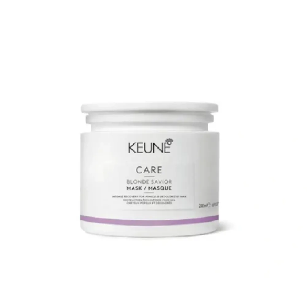 KEUNE Care Blonde Savior Mask - Maska porainiem, dekolorizētiem matiem, 200ml KEUNE Care Blonde Savior Mask - Maska porainiem, dekolorizētiem matiem, 200ml