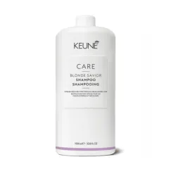 KEUNE Care Blonde Savior Shampoo - Šampūns porainiem, dekolorizētiem matiem, 1000ml KEUNE Care Blonde Savior Shampoo - Šampūns porainiem, dekolorizētiem matiem, 1000ml