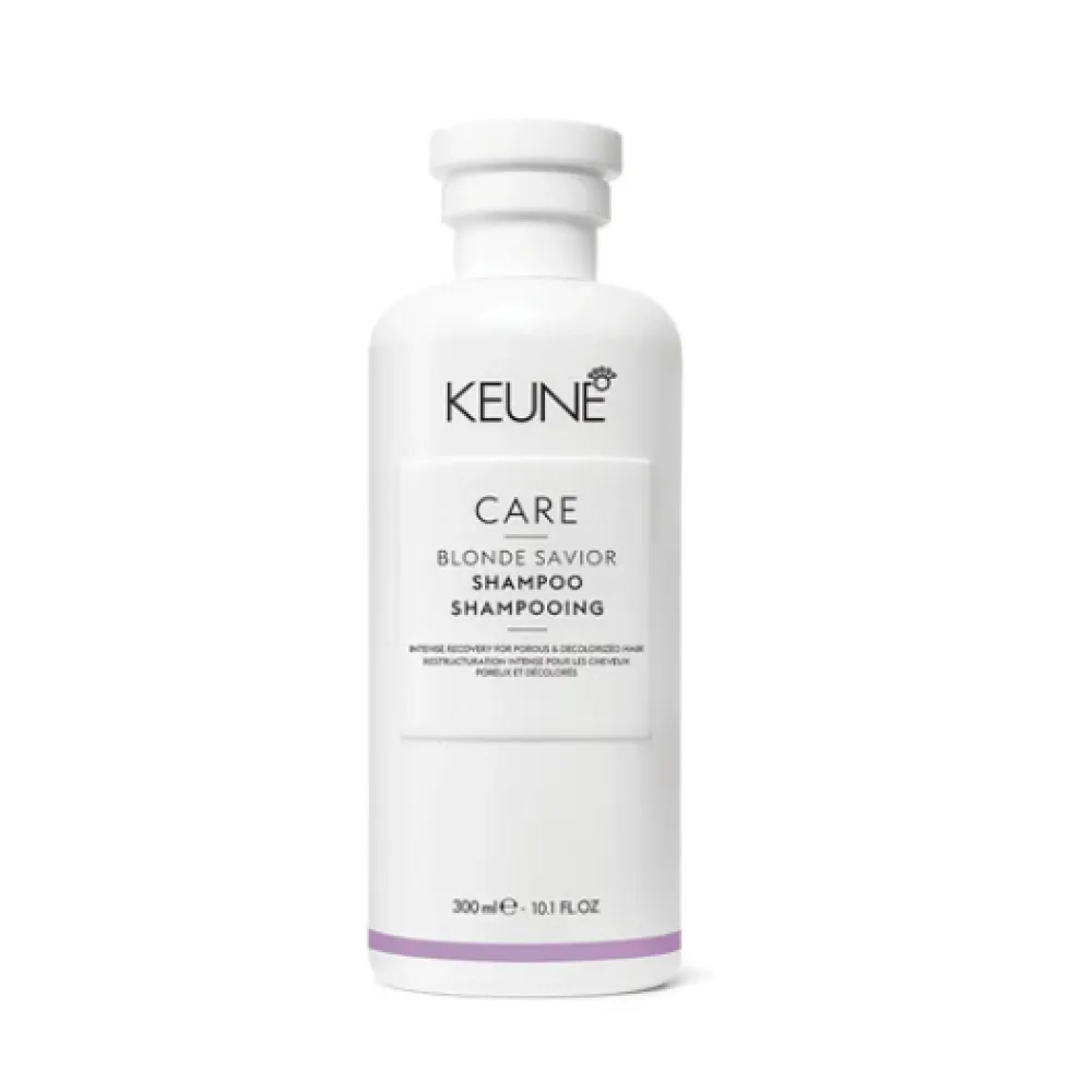 KEUNE Care Blonde Savior Shampoo - Šampūns porainiem, dekolorizētiem matiem, 300ml KEUNE Care Blonde Savior Shampoo - Šampūns porainiem, dekolorizētiem matiem, 300ml