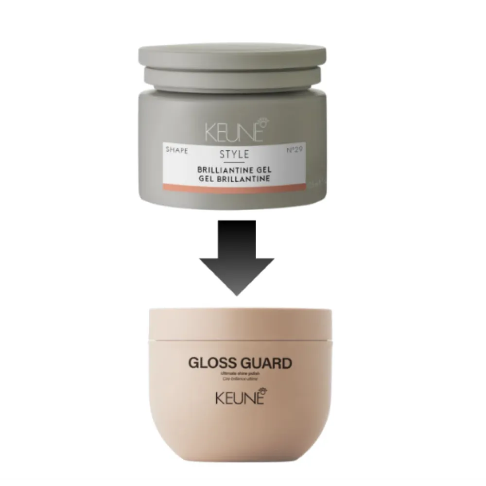 KEUNE Style GLOSS GUARD - Mirdzuma krēms, 100ml KEUNE Style GLOSS GUARD - Mirdzuma krēms, 100ml
