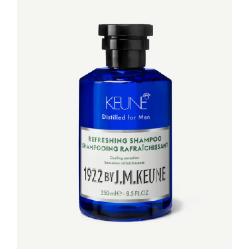 KEUNE Refreshing Shampoo - Atsvaidzinošs šampūns vīriešiem, 250ml KEUNE Refreshing Shampoo - Atsvaidzinošs šampūns vīriešiem, 250ml
