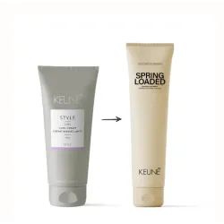 KEUNE Style SPRING LOADED - Mitrinošs krēms cirtu akcentēšanai, 150ml