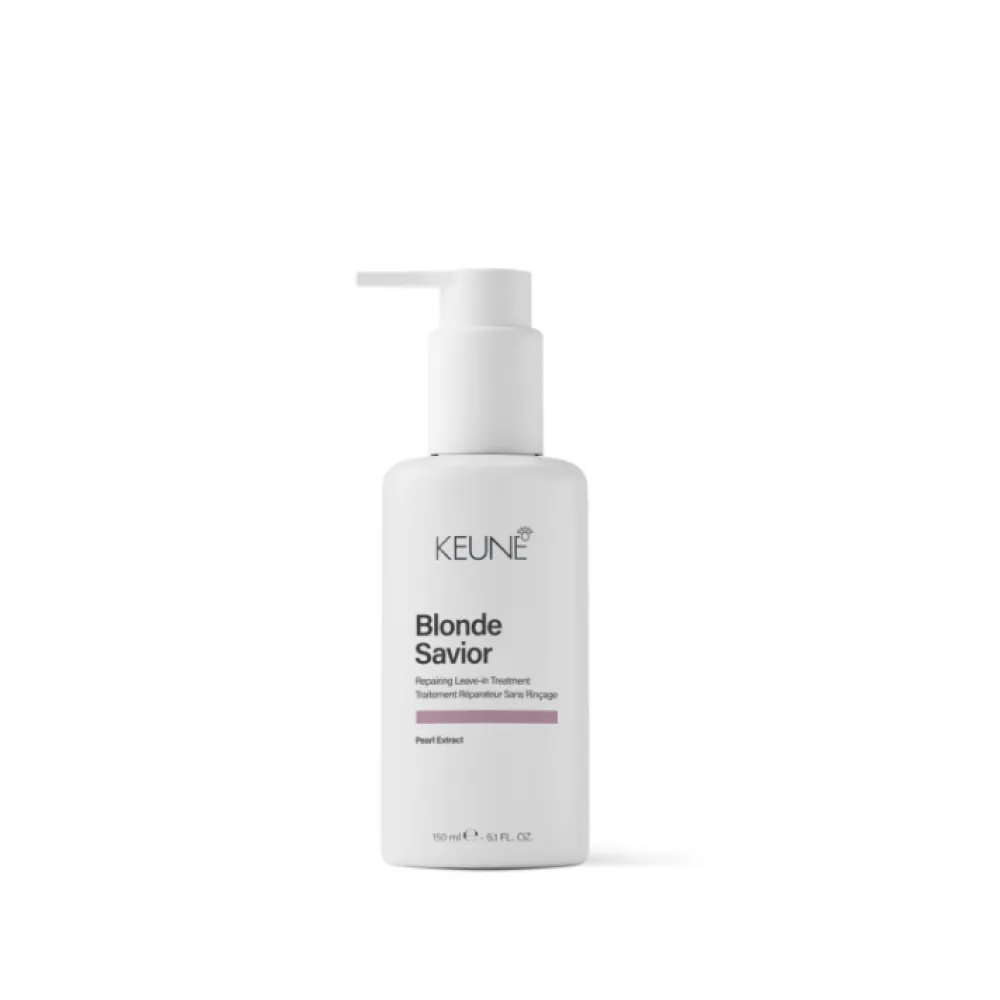 KEUNE Blonde Savior Repairing Leave-in Treatment – Atjaunojošs leave-in krēms gaišinātiem matiem, 150ml