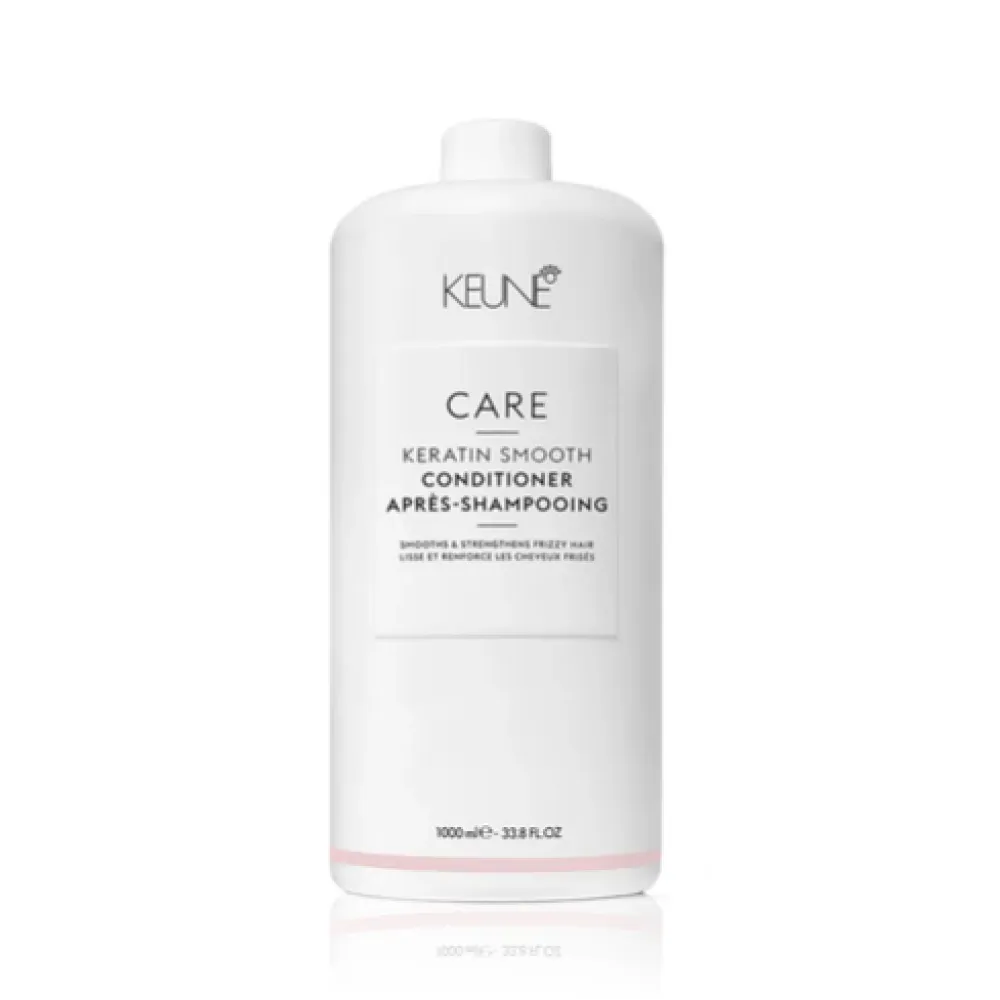 KEUNE Care Keratin Smooth Conditioner - Nogludinošs keratīna kondicionieris, 1000ml KEUNE Care Keratin Smooth Conditioner - Nogludinošs keratīna kondicionieris, 1000ml