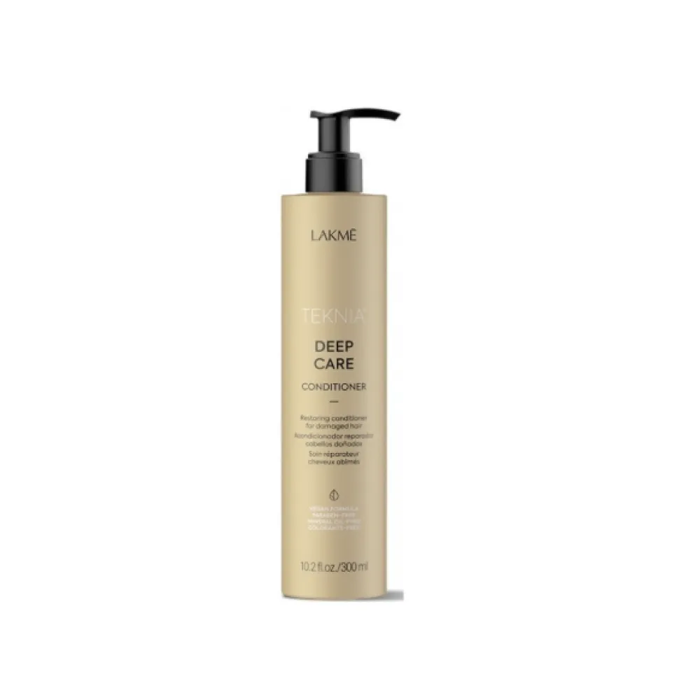 LAKME TEKNIA DEEP CARE Conditioner - Atjaunojošs kondicionieris bojātiem matiem, 300ml (44722)