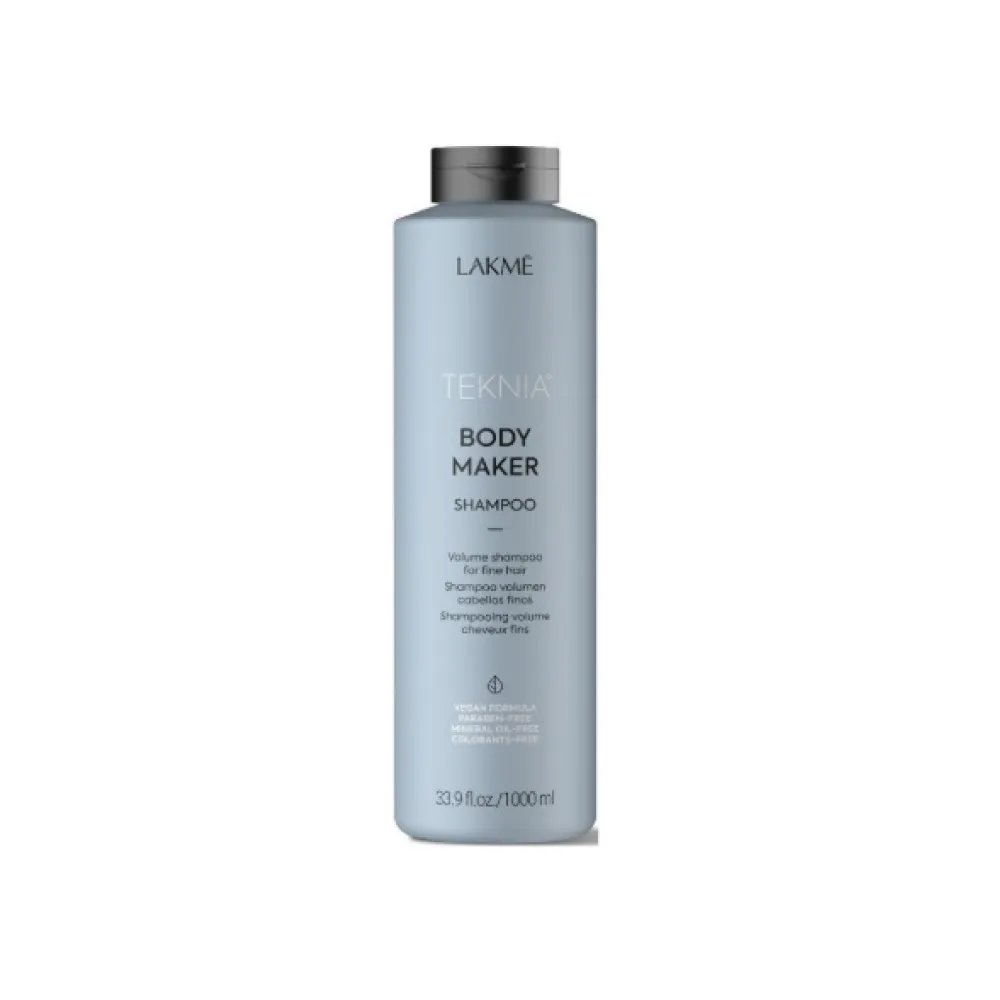 LAKME TEKNIA BODY MAKER shampoo - Matu apjomu piešķirošs šampūns, 1000ml (44611)