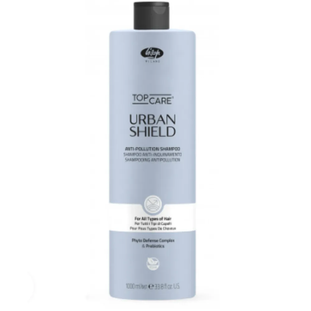 Lisap Milano Top Care URBAN Shield Shampoo - Matu aizsargājošs šampūns, 1000ml