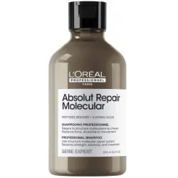 L'Oreal Professionnel Serie Expert Absolut Repair Molecular Shampoo, 300ml L'Oreal Professionnel Serie Expert Absolut Repair Molecular Shampoo, 300ml