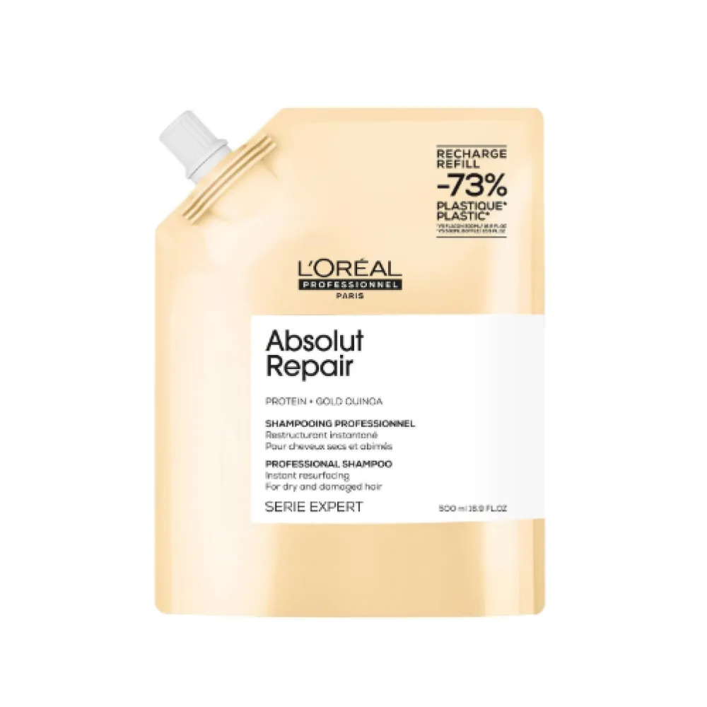 L'Oreal Professionnel Serie Expert Absolut Repair Shampoo, 500ml, REFILL L'Oreal Professionnel Serie Expert Absolut Repair Shampoo, 500ml, REFILL