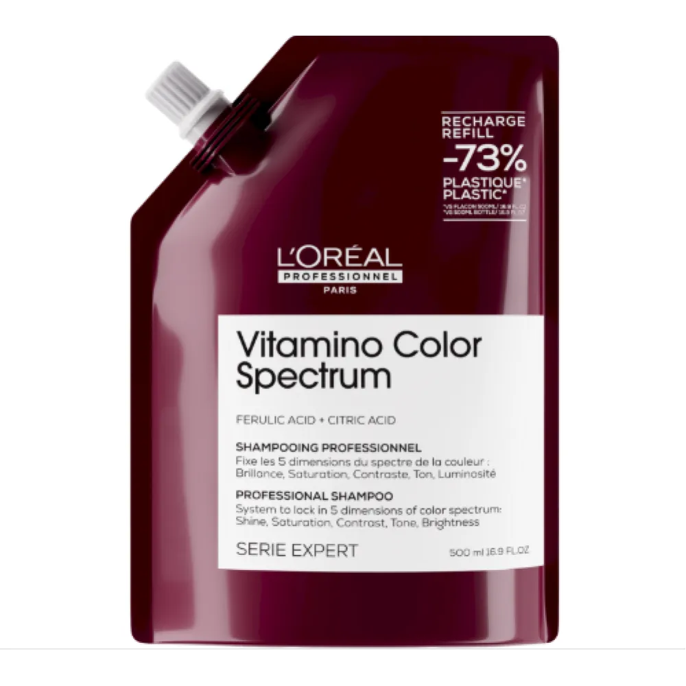 L'Oreal Professionnel Serie Expert Vitamino Color Spectrum Shampoo, 500ml, REFILL L'Oreal Professionnel Serie Expert Vitamino Color Spectrum Shampoo, 500ml, REFILL