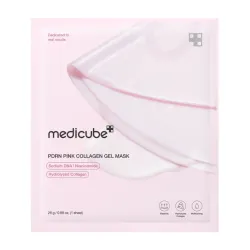 MEDICUBE PDRN Pink Collagen Gel Mask - Hidrogela maska ar kolagēnu