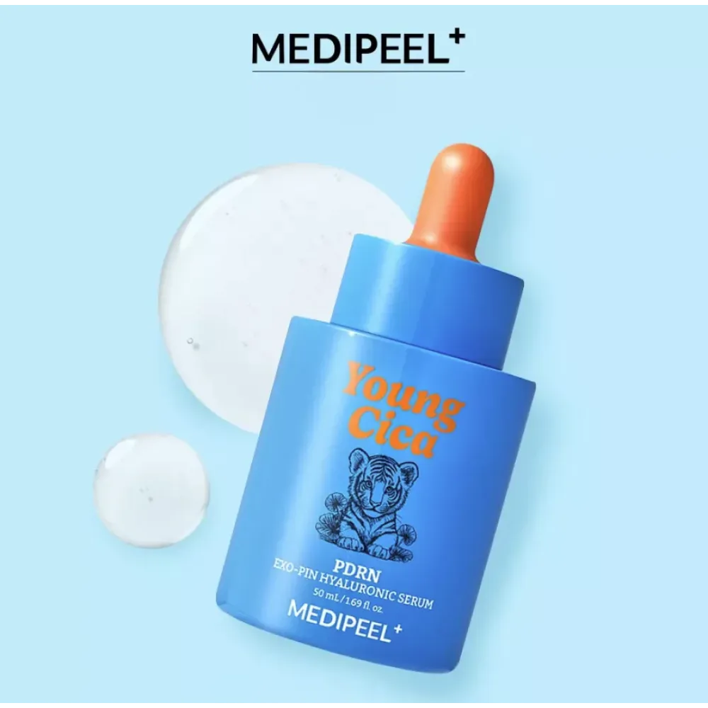 MEDI-PEEL Young Cica PDRN Exo-Pin Hyaluronic Serum - Īpaši mitrinošs serums ar hialuronskābi, 50ml (824841)