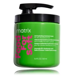 Matrix Total Results Food For Soft Rich Hydrating Treatment Mask - Intensīvi mitrinoša matu maska​, 500ml