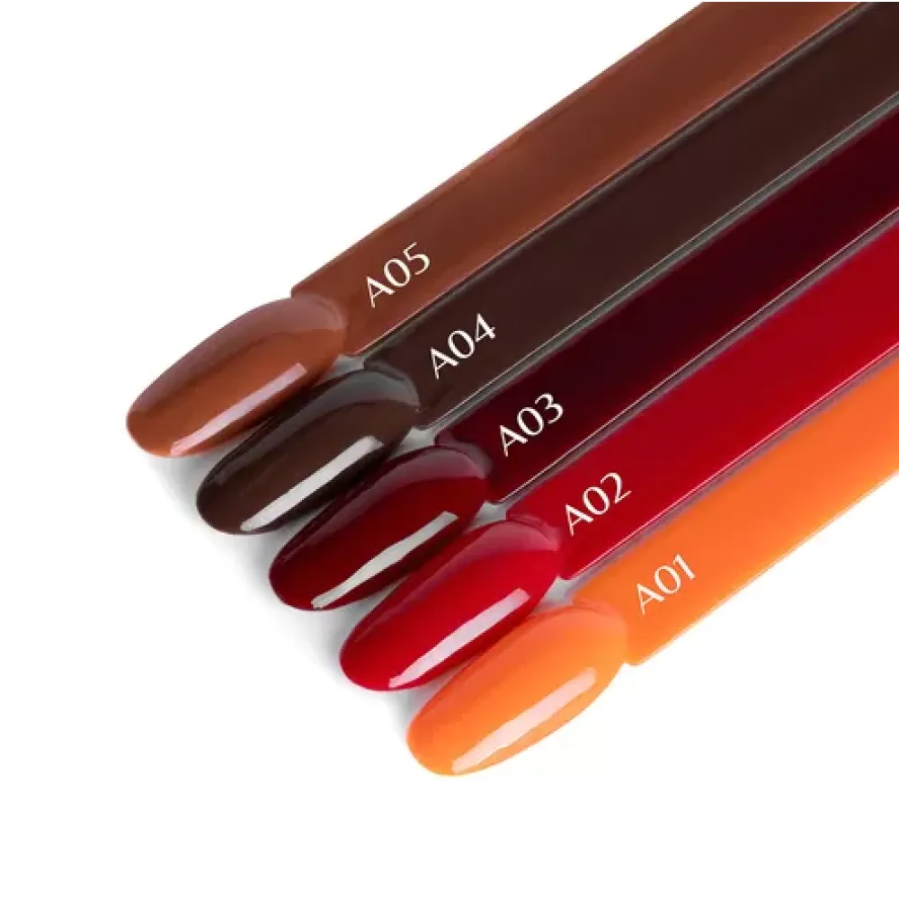 OCHO NAILS AUTUMN A02 - Стойкий гибридный гель лак для ногтей, 5ml