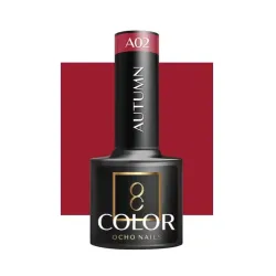 OCHO NAILS AUTUMN A02 - Стойкий гибридный гель лак для ногтей, 5ml