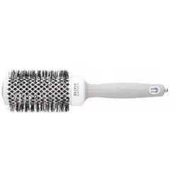 Olivia Garden Expert Blowout Shine White&Grey hairbrush, 45mm - брашинг