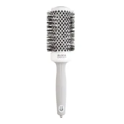 Olivia Garden Expert Blowout Shine White&Grey hairbrush, 45mm - брашинг