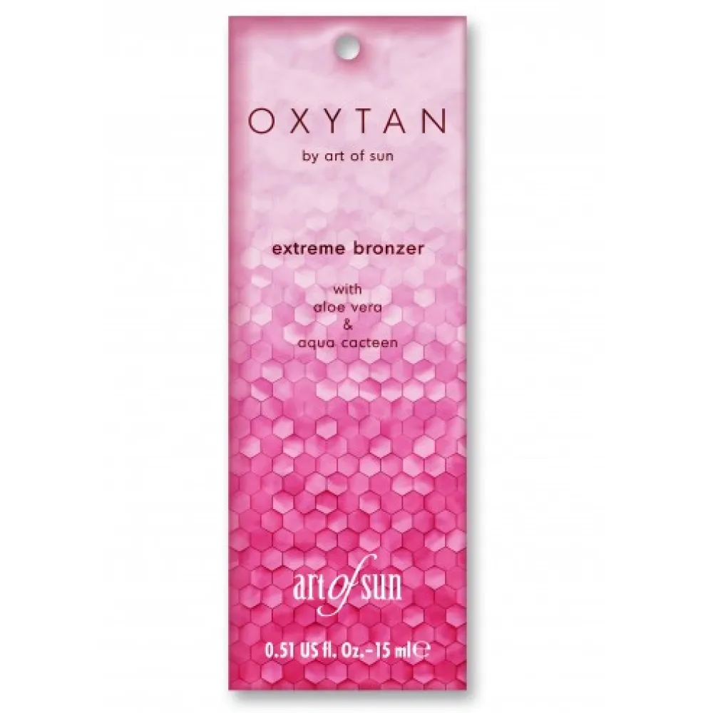 Art Of Sun Oxy Tan Extreme Bronzer - Solārija krēms ar bronzeriem, 15ml