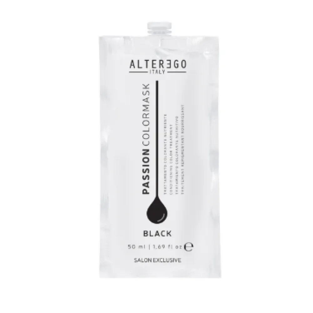 ALTER EGO PASSION Color mask BLACK - Tonējoša maska, 50ml
